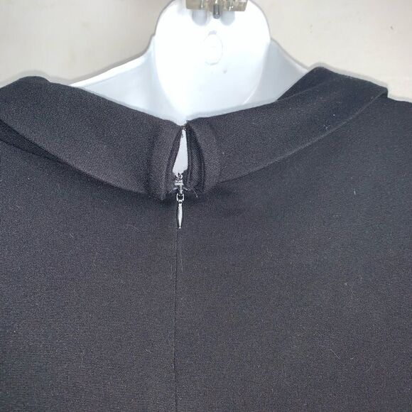 CALVIN KLEIN Long Black Tunic with Pockets-6P - Picture 4 of 6